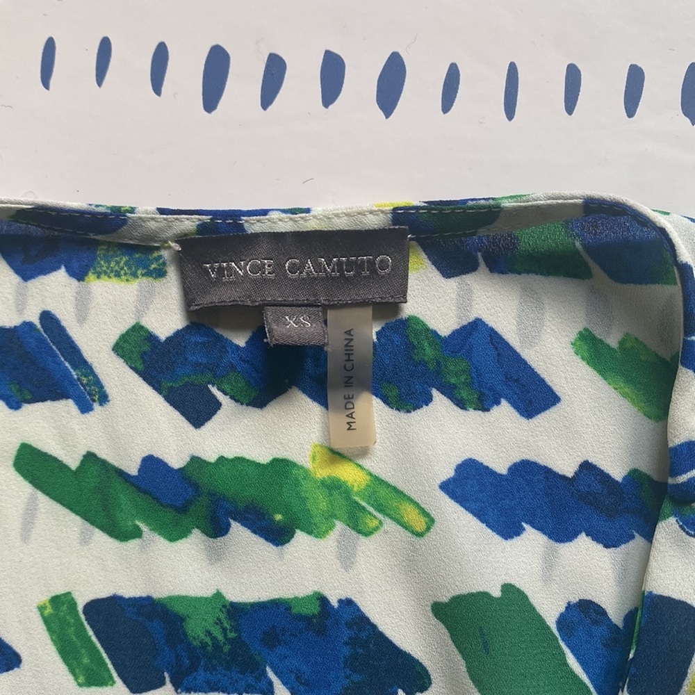 Vince Camuto Colorful Blouse - Picture 2 of 2